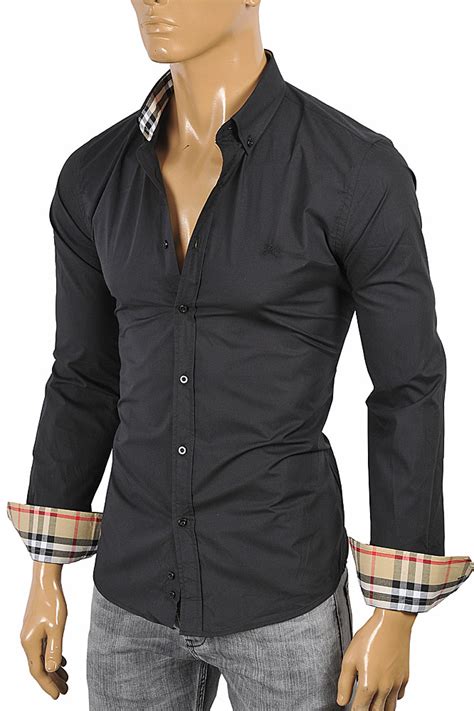 burberry men dress shirt|Burberry formal shirt men.